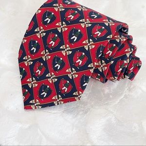 Tommy Hilfiger Vintage Golfer Mens Silk Tie Classic